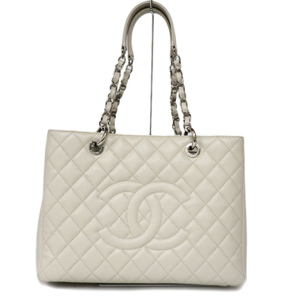 Chanel GST Bag Leather Tote Chain
